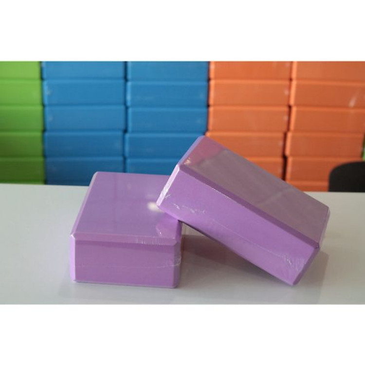 COMBO 2 Viên Gạch Tập Yoga cao cấp loại trơn - YOGA BLOCK