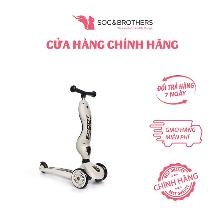 Scooter trẻ em Scood And Ride Highwaykick 1 Chính hãng Ưu đãi - Hình ảnh 2