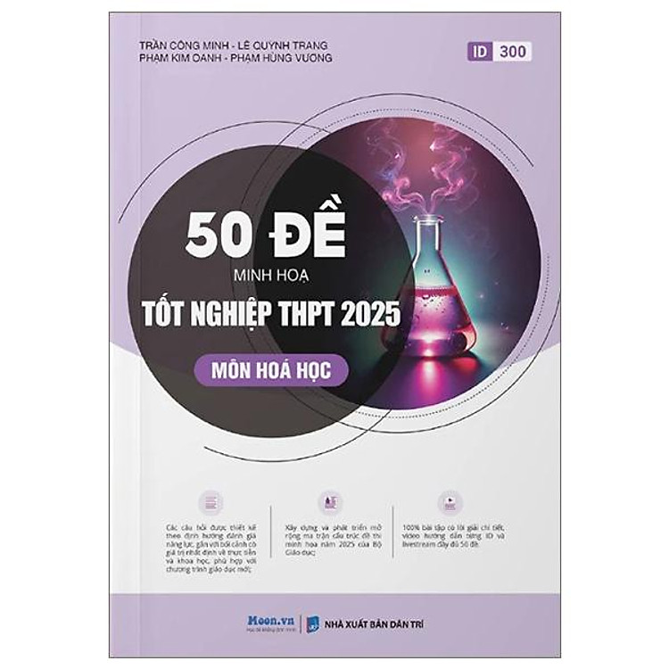 50 Đề Minh Họa Tốt Nghiệp THPT 2025 - Môn Hóa Học - Ảnh 2