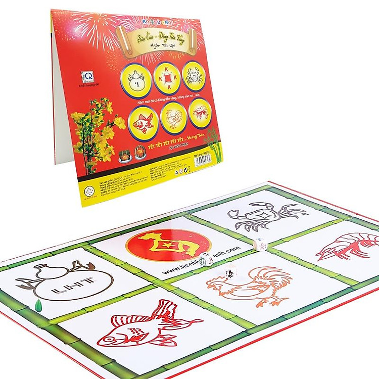 Bộ Bầu Cua Đồng Tiền Vàng - Fahasa Chính hãng Giá rẻ - Hình ảnh 3