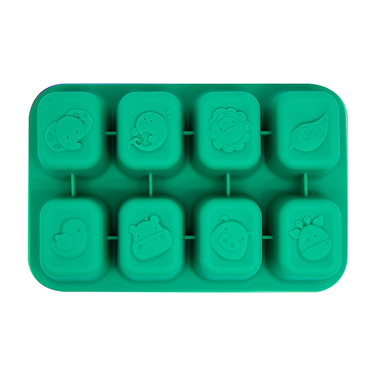 Khay silicon trữ đông đồ ăn dặm Marcus & Marcus Chính hãng Tiết kiệm - Hình ảnh 3
