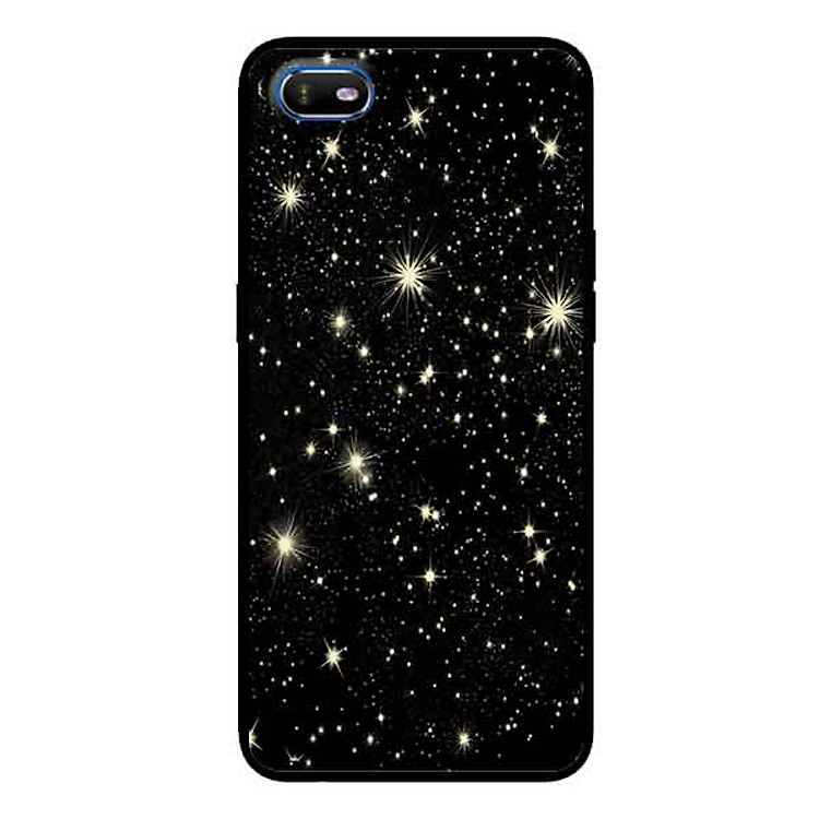 Ốp Lưng in cho Oppo A1K Mẫu Nhiều Sao Trên Trời - Hàng Chính Hãng
