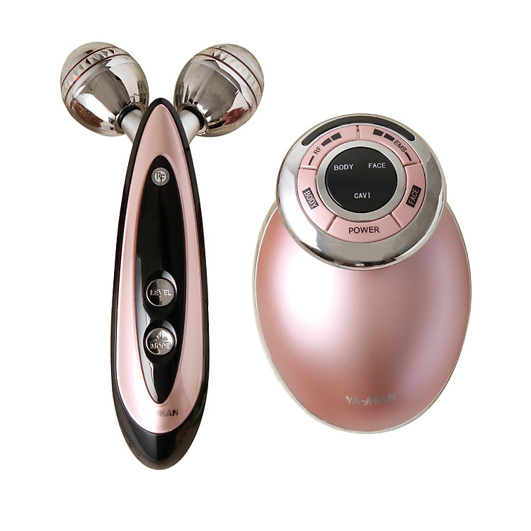 Combo Máy hỗ trợ giảm mỡ Ya-man Cavi Spa RF Core + Máy Massage Toàn Thân Tornado Roller