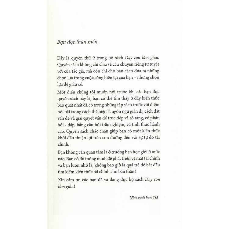 DẠY CON LÀM GIÀU - TẬP 9: NHỮNG BÍ MẬT TIỀN BẠC (Bản in năm 2022) - Ảnh 4