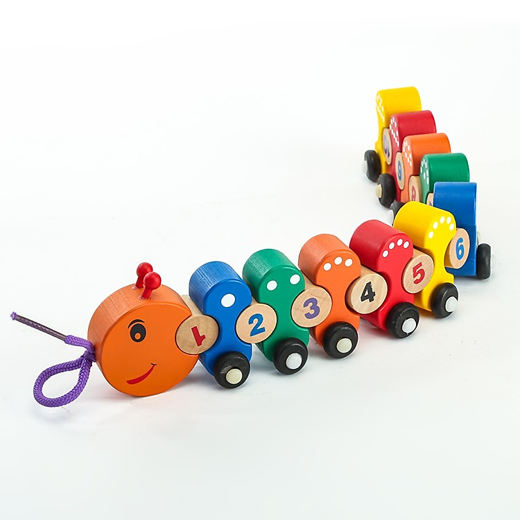 Đồ chơi gỗ Sâu số 4 trong 1