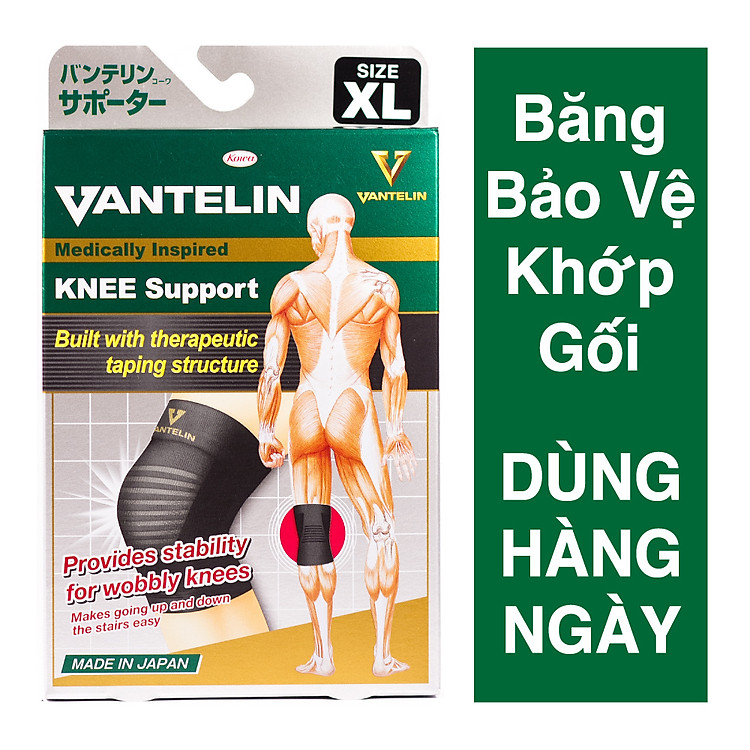 Băng Bảo Vệ Khớp Gối Bó Gối Vantelin Support Knee size XL