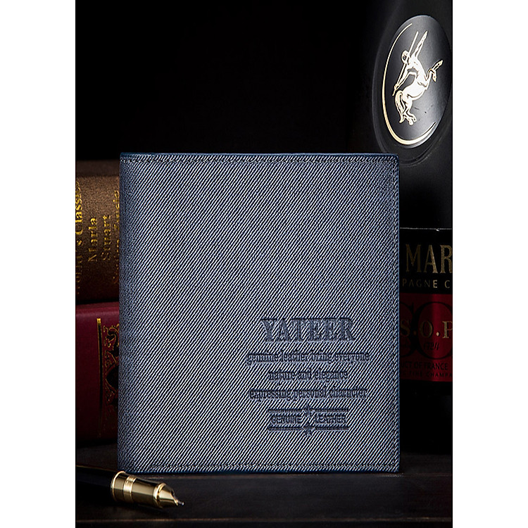 Bóp Ví Da Nam Phong Cách Hàn Quốc Mã Yateer 1002 - Ví Da Thiết Kế Hiện Đại Đa Năng Thời Trang