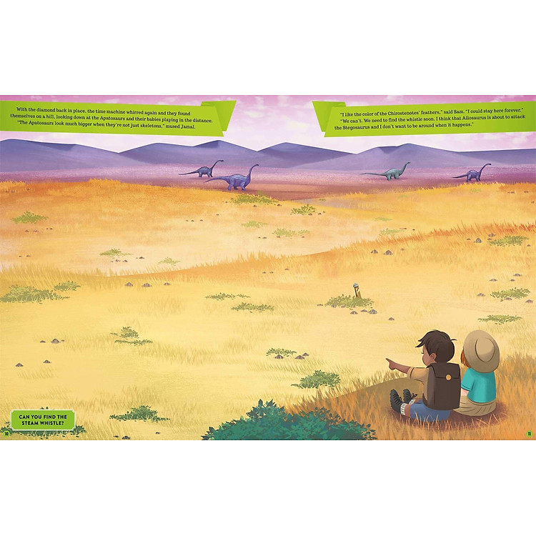 Dangerous Dinosaurs: Giant Foil Sticker Book with Puzzles and Activities - Ảnh 2