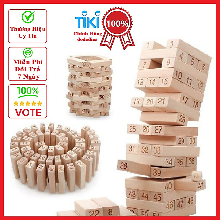 Đồ Chơi Rút Gỗ Trẻ Em Cao Cấp Chính hãng Giá tốt