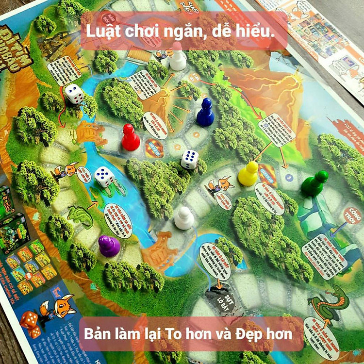 Kho Báu Mini Board Game Nhiều Người Chơi Chính hãng Tiết kiệm - Hình ảnh 4