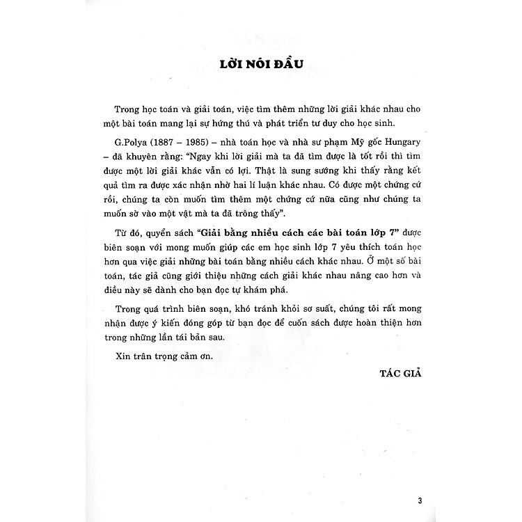 Giải Bằng Nhiều Cách Các Bài Toán 7 (Biên Soạn Theo Chương Trình GDPT Mới) - Ảnh 7
