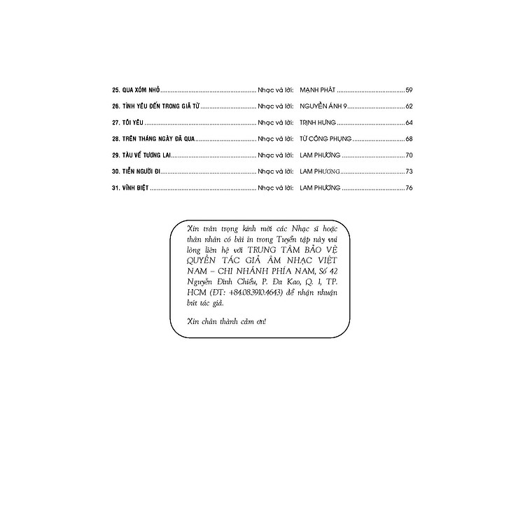 Tuyển Tập Ca Khúc Trữ Tình - Ảnh 3