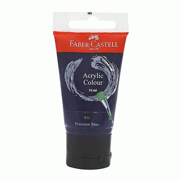 Tuýp Màu Vẽ ACRYLIC 75ML PRUSSIAN BLUE Faber-Castell 187551