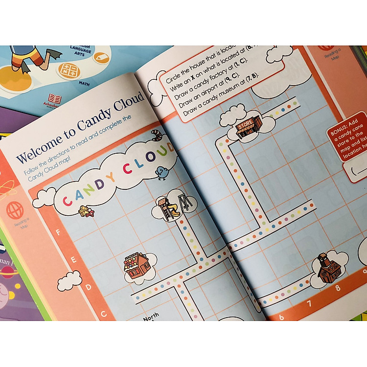 summer brain quest 1&2 phát triển tư duy iq cho bé - Ảnh 7