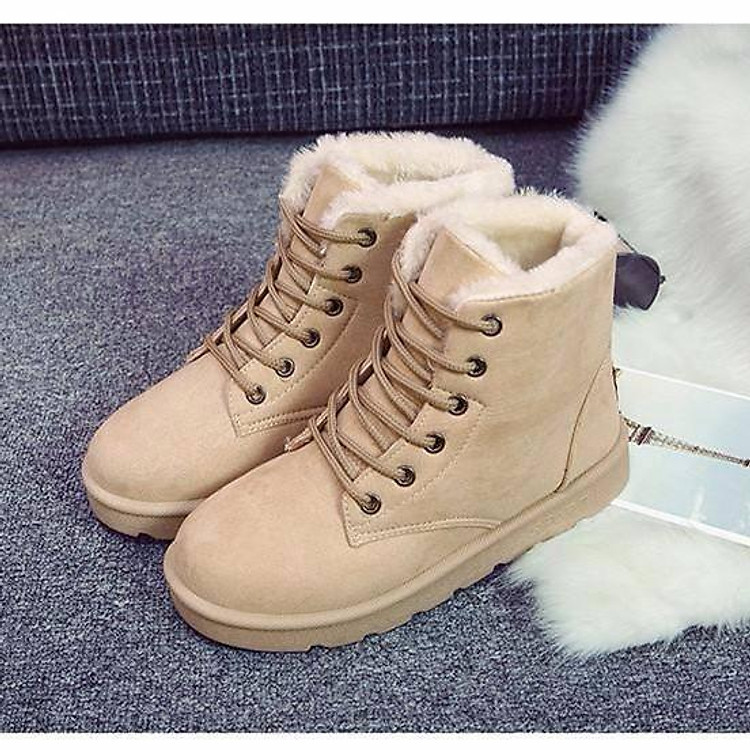 BỐT NỮ LÓT LÔNG ĐI DU LỊCH SIÊU ẤM , BOOT NỮ MÙA ĐÔNG