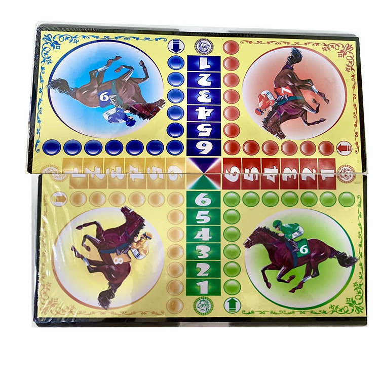 Bộ Cờ Cá Ngựa Nhựa 30x30cm Chính hãng Giá rẻ - Hình ảnh 3