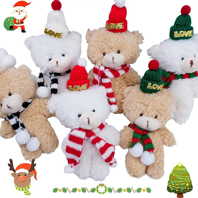 Mua tại MyKingdom: Móc khoá gấu Teddy Noel dễ thương - Ngập tràn khuyến mãi