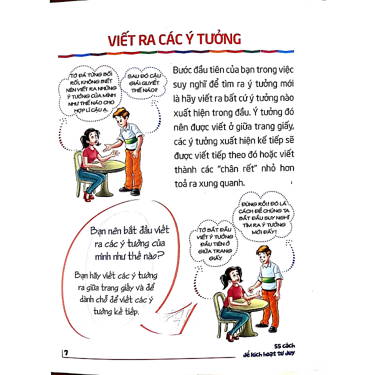 Tủ Sách Kĩ Năng Sống Dành Cho Học Sinh - 55 Cách Để Kích Hoạt Tư Duy - Ảnh 2