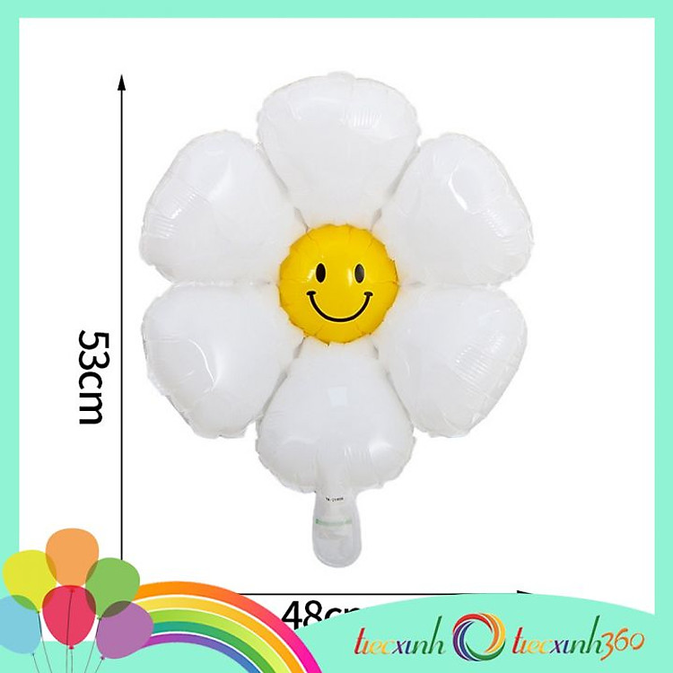 Bong bóng trang trí tiệc hoa cúc – Hoa cười (Nhỏ)