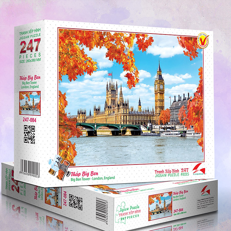 Mua tại Lazada: Mua Tranh xếp hình Big Ben 247 mảnh Chính hãng Tiết kiệm