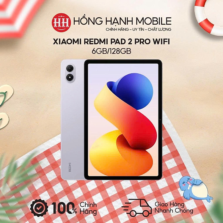 Máy Tính Bảng Xiaomi Redmi Pad 2 Pro Wifi 6GB/128GB - Hàng Chính Hãng