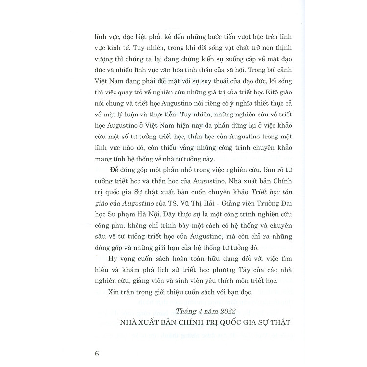 Triết Học Tôn Giáo Của AUGUSTINO - Ảnh 4