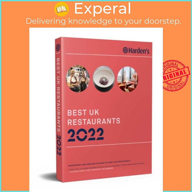 Sách - Harden's Best UK Restaurants 2022 by Peter Harden (UK edition, paperback)