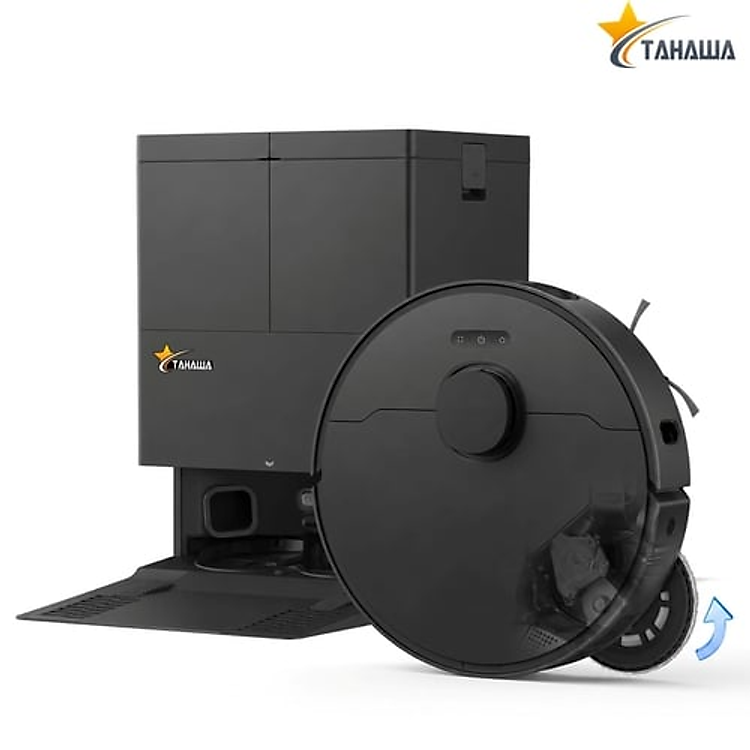 Robot hút bụi lau nhà tự giặt giẻ TAHAWA E50 Ultra - Phiên bản nâng cấp 2026 - Bảo hành hàng chính hãng 2 năm