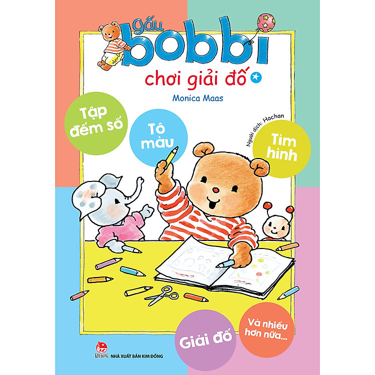 Sách Tương Tác Gấu Bobbi