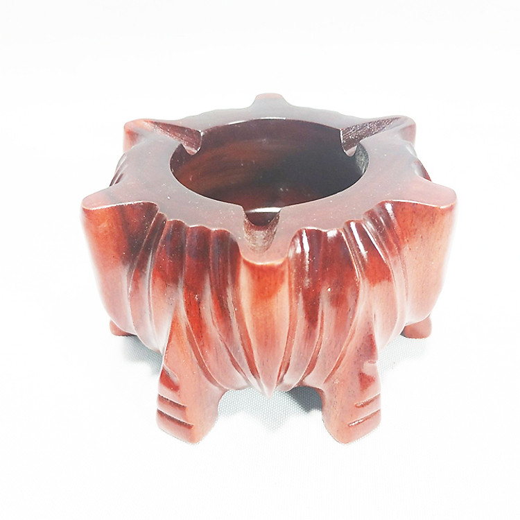 Gạt tàn thuốc gốc cây gỗ Hương ( có 2 size) WOOD COMPONENTS