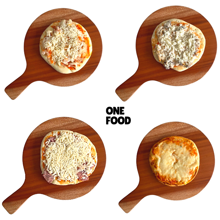 Combo 4 cái - Pizza đông lạnh Size 20