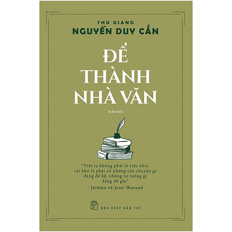 Sách Để Thành Nhà Văn