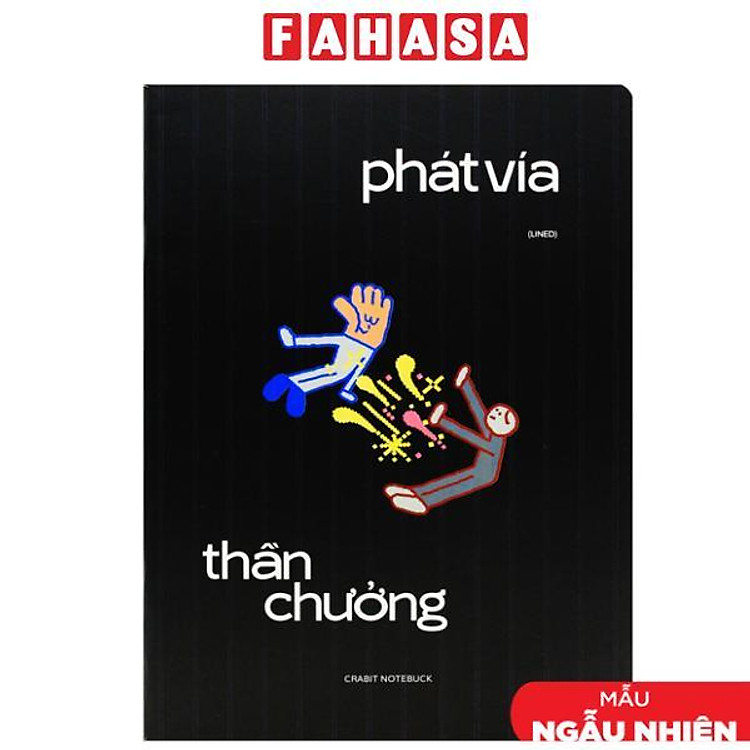 Tập Trộm Vía Phát Vía (120 trang, 70gsm) – Crabit Notebuck 1665