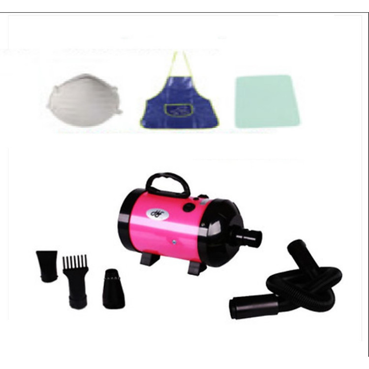 Máy Sấy lông cho Chó Mèo Chuyên dụng - Máy Sấy Công Suất Lớn 2800W Tặng Khẩu trang + Tạp Dề (KHÔNG CÓ NÚT VĂN Ở GIỮA) - Máy Thường