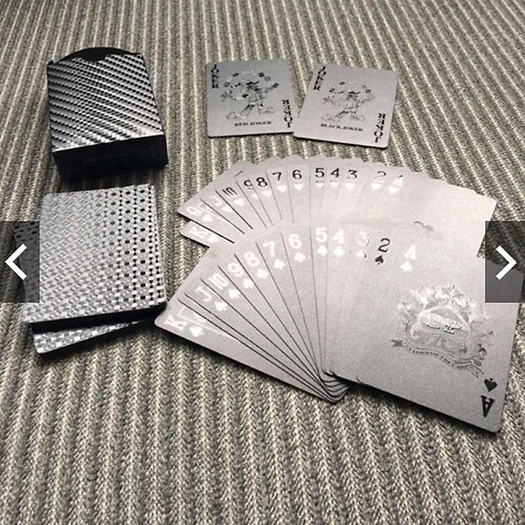 Bài Tây Mạ Đen Cao Cấp 54 Lá Chính hãng Ưu đãi - Hình ảnh 5