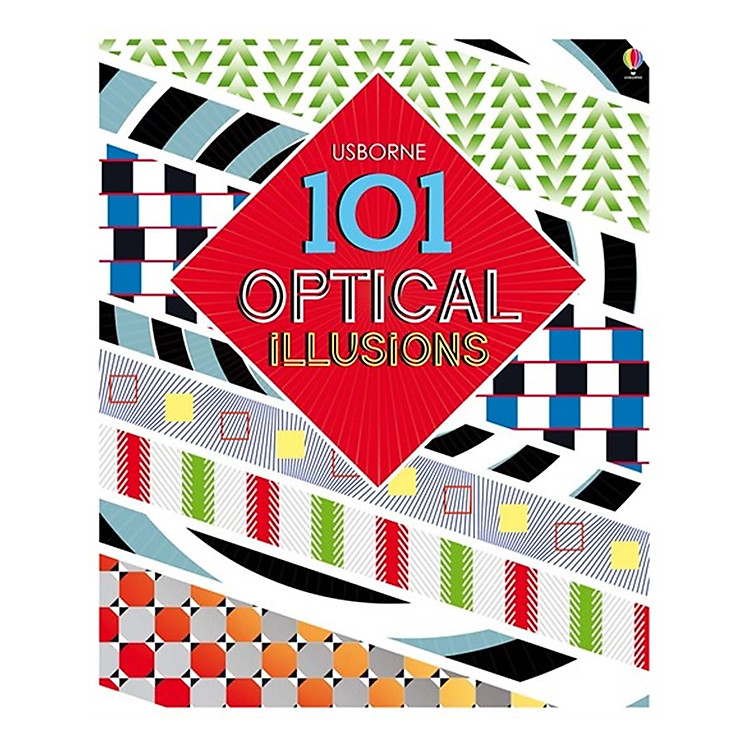 Sách Usborne 101 Optical illusions