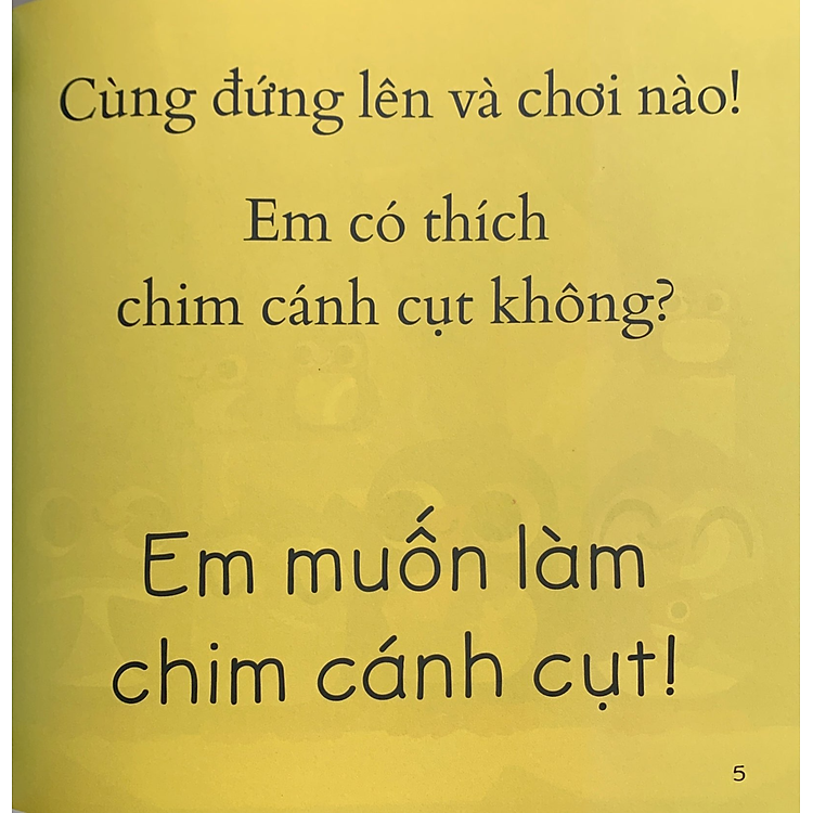 Chạy nhảy và Vui đùa - Em muốn làm chim cánh cụt - Ảnh 3