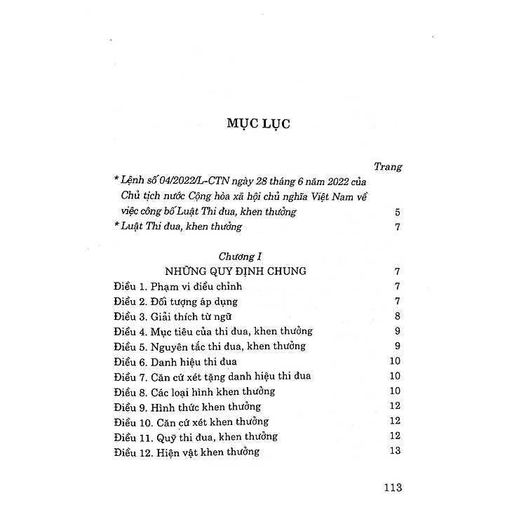 Luật Thi Đua, Khen Thưởng - Ảnh 3