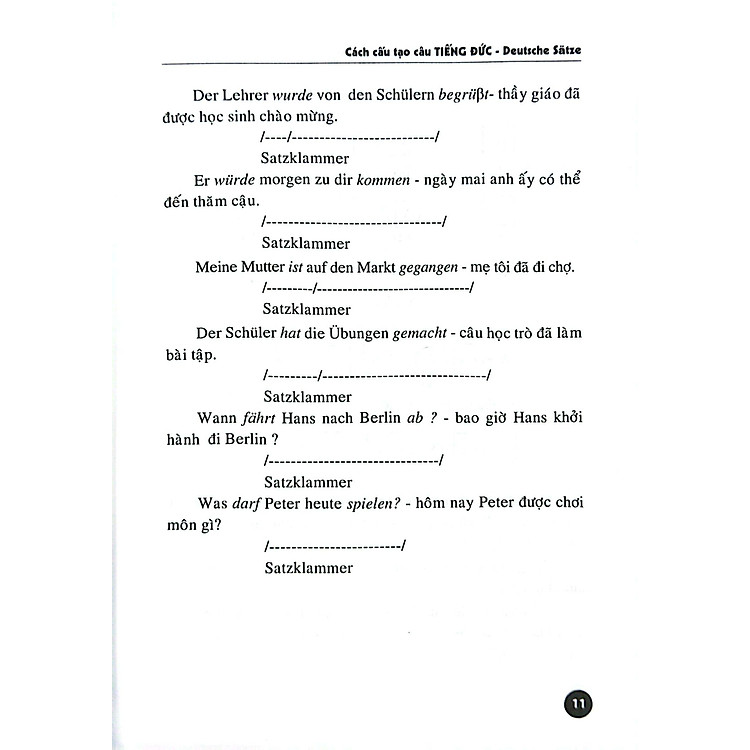 Cách Cấu Tạo Câu Tiếng Đức (Tái Bản 2024) - Ảnh 9