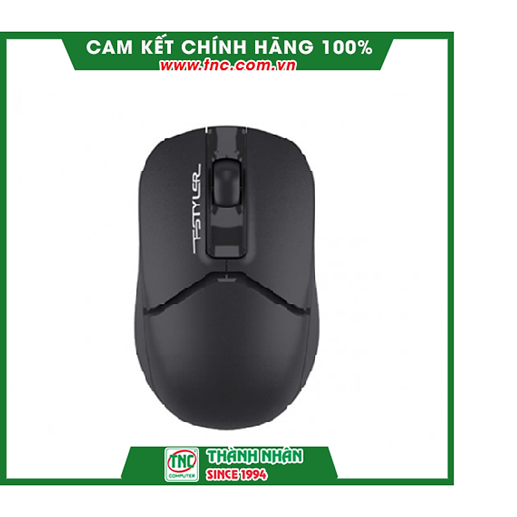 Chuột Fstyler không dây đen A4Tech FG12-Hàng chính hãng