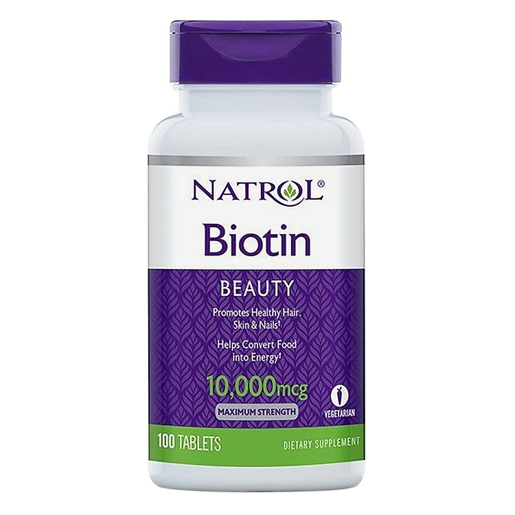 Thực phẩm chức năng Viên uống mọc tóc biotin 100 viên