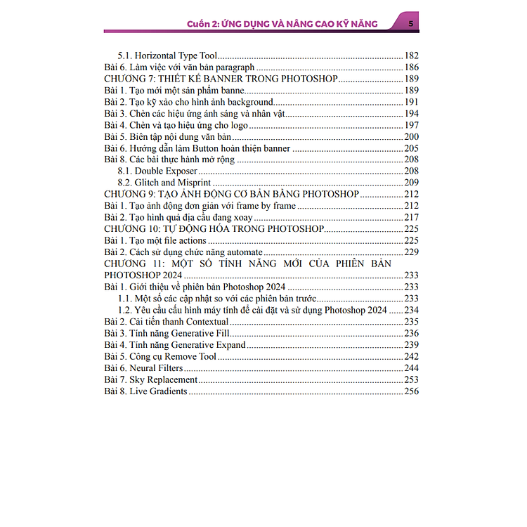 30 Ngày Thành Thạo Photoshop Kèm Video Bài Giảng và Sổ Tay Tra Cứu - Cuốn 2 - Ảnh 6