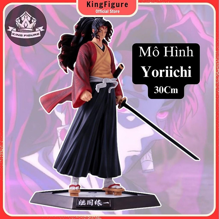 Mô hình Kiếm Sĩ Tsugikuni Yoriichi Cao 30cm Kimetsu No Yaiba
