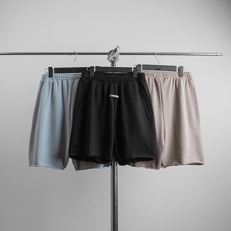 Quần short The Bad God Plain không gấu