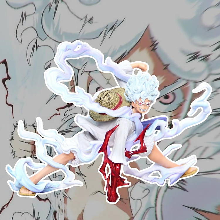 Mô Hình Luffy Gear 5 (16cm) - Ảnh 5