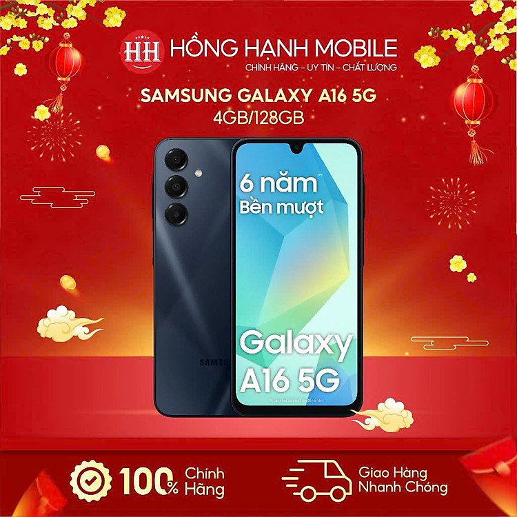 Điện Thoại Samsung Galaxy A16 5G 4GB/128GB - Hàng Chính Hãng
