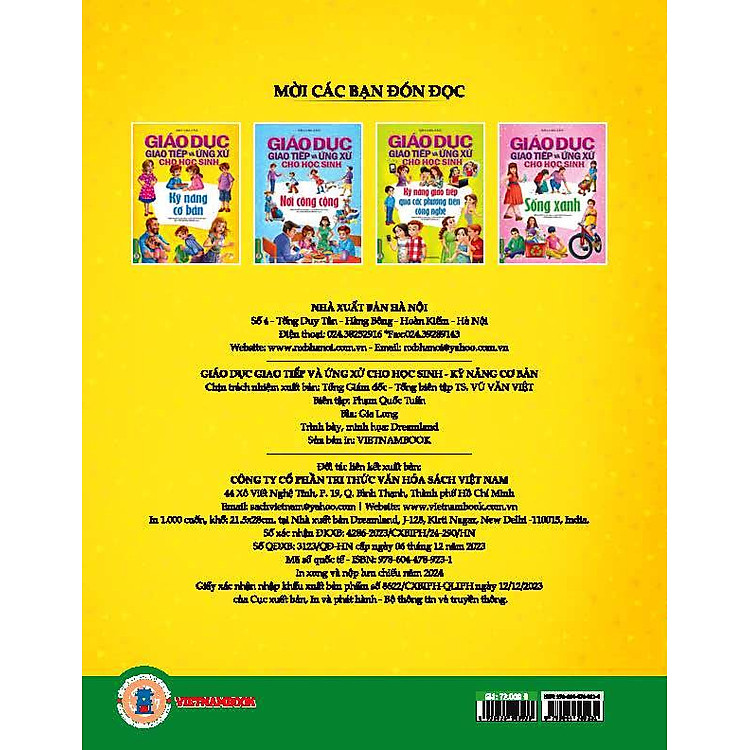 Giáo Dục Giao Tiếp Và Ứng Xử Cho Học Sinh - Kỹ Năng Cơ Bản - Ảnh 2