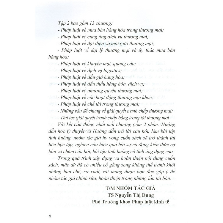Hướng Dẫn Môn Học Luật Thương Mại - Tập 2 (Tái bản năm 2020) - Ảnh 6