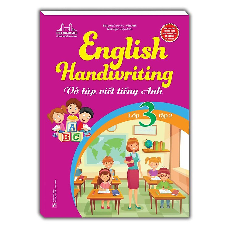 Vở Tập Viết Tiếng Anh Lớp 3 – Tập 2