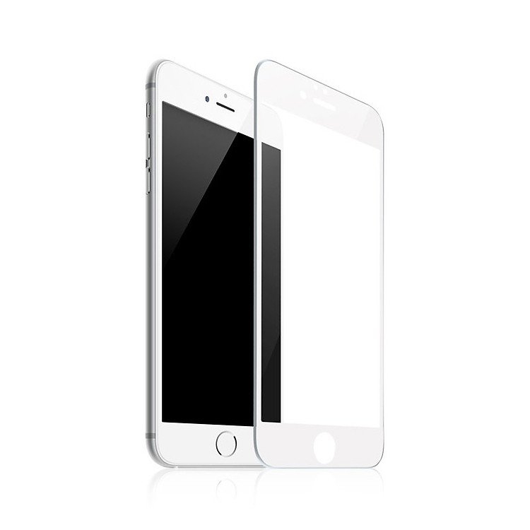 Miếng dán cường lực 5D cao cấp cho iPhone 6 / 6S Full màn hình - Hàng nhập khẩu